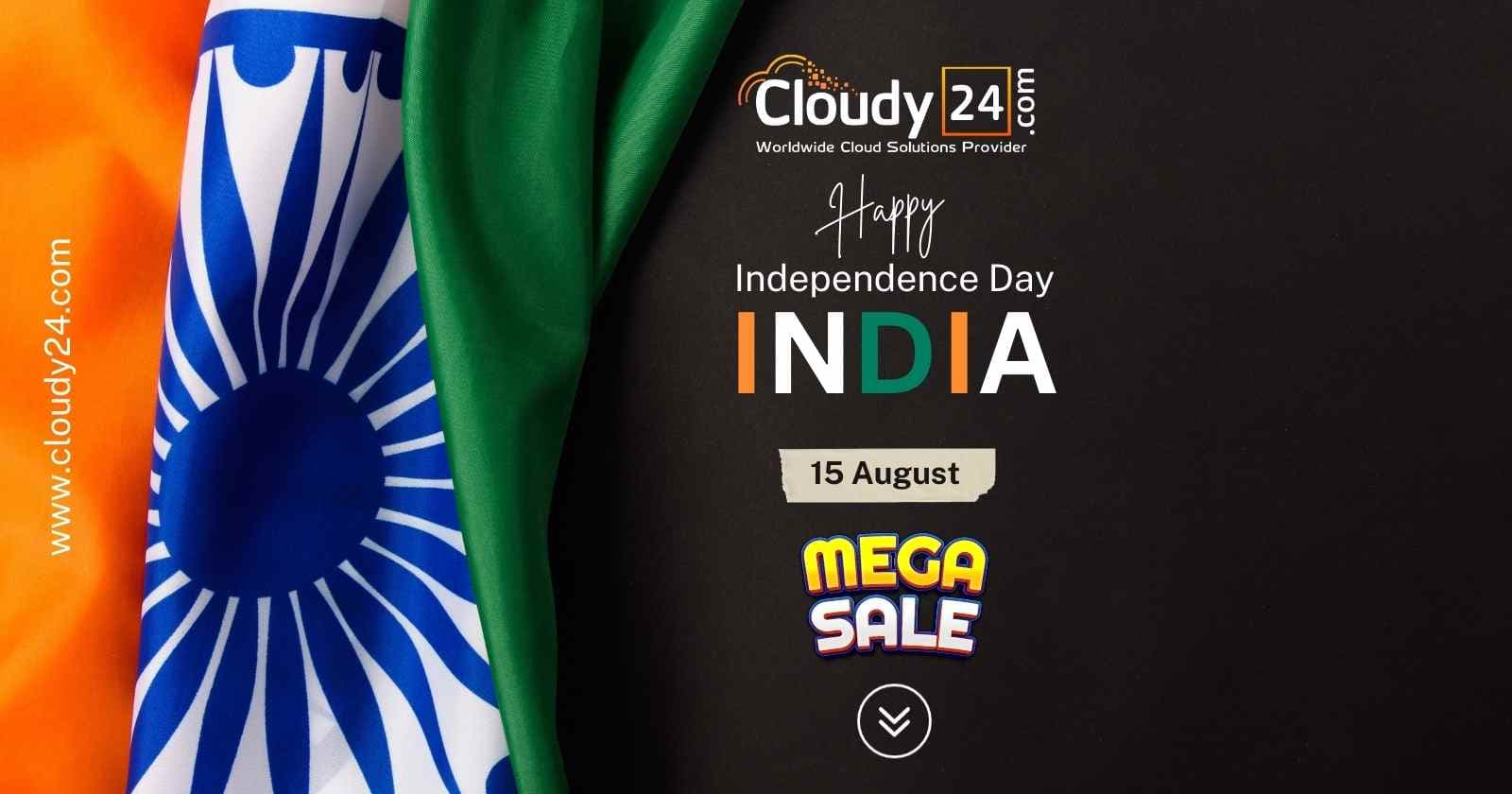 ๐๐ฎ๐ณ Celebrate Independence Day with Cloudy24 Web Hosting Services! ๐ฎ๐ณ๐