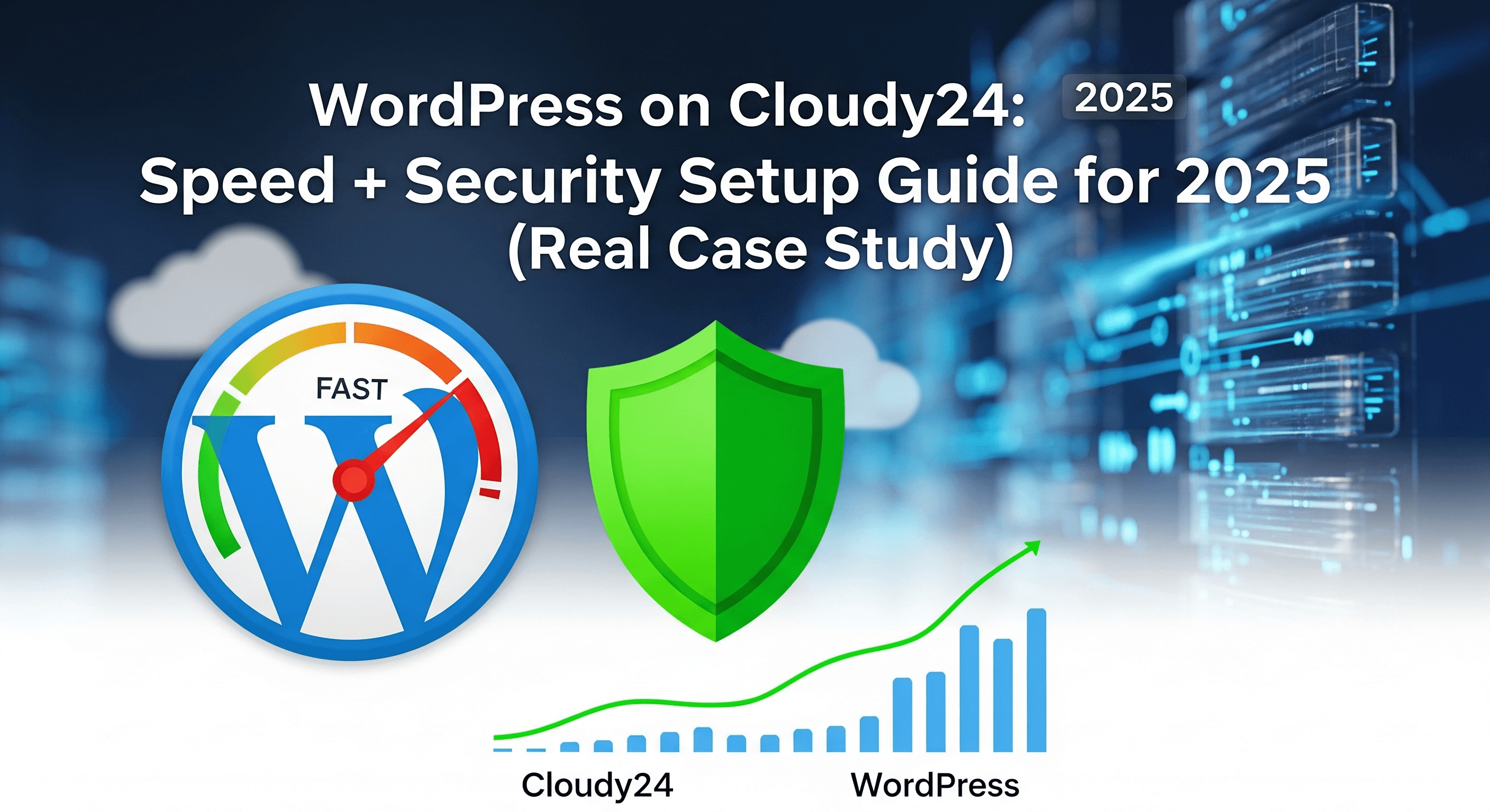 WordPress on Cloudy24: Speed + Security Setup Guide for 2025 (Real Case Study)
